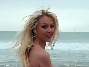Fucking A Sexy Blonde Cutie On The Beach Doggystyle Porn