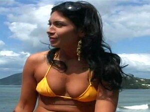 sexy brazilian MILF goes to porn