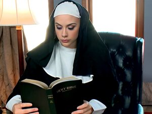 Dominant Lesbian Nun Chanel Preston Paddles Hard Ass To Ebony Sinner Ana Foxxx Then Whips Her Waxed Body Bound In Bed Till Anal Fucks Her With Strapon Porn
