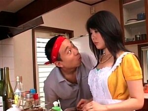 Asian Housekeeper Gets Sexy Assets Teased By Horny Guy Porn