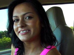 Cute dilettante blond legal age teenager Dani Crave nailed and facial