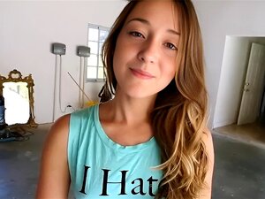 Big Monster Cock Stretching Remy LaCroix's Tight Shaved Pussy Porn