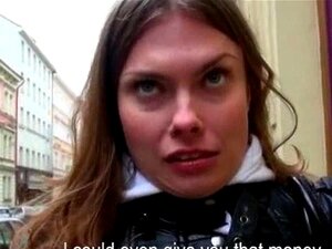 Willing Czech Hottie Irina Sex For Money Porn